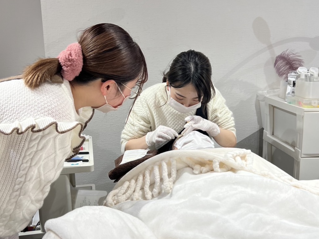 卒業後のサポートの様子